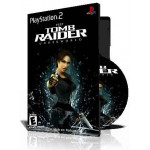 با کاور کامل و قاب وچاپ روی دیسک Tomb Raider Underworld PS2