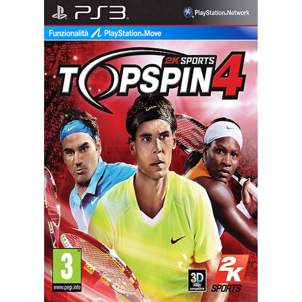 بازی اورجینال Top Spin 4 PS3