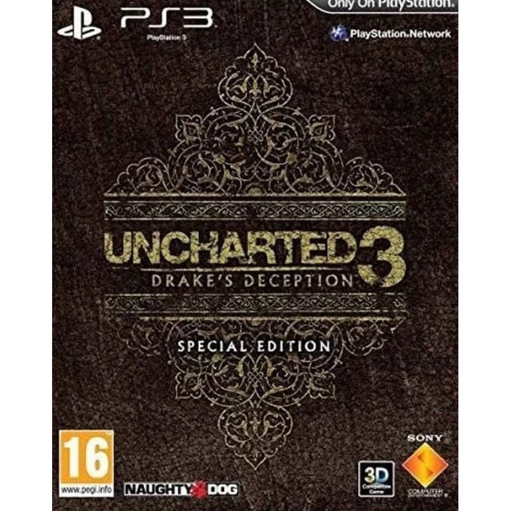 بازی اورجینال Uncharted 3 Special Edition PS3