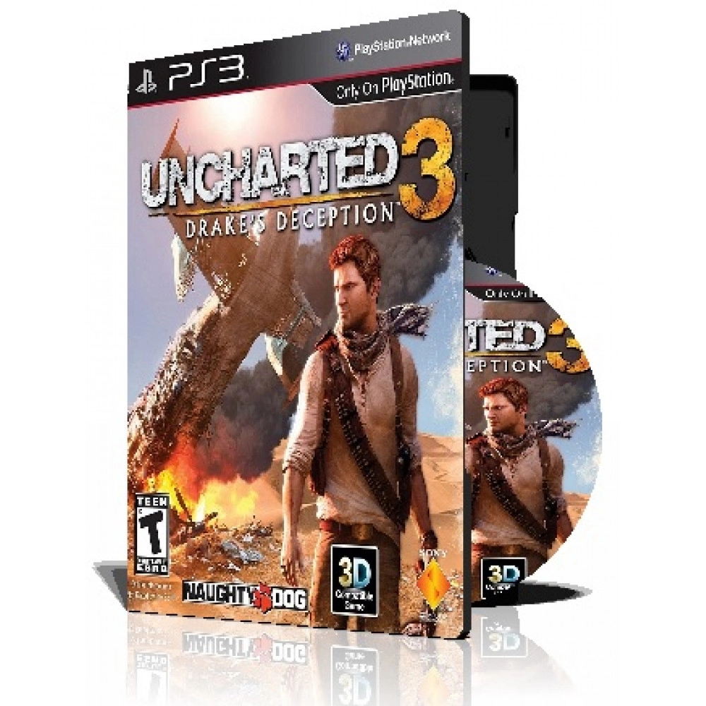 Uncharted 3 ps3 اورجینال