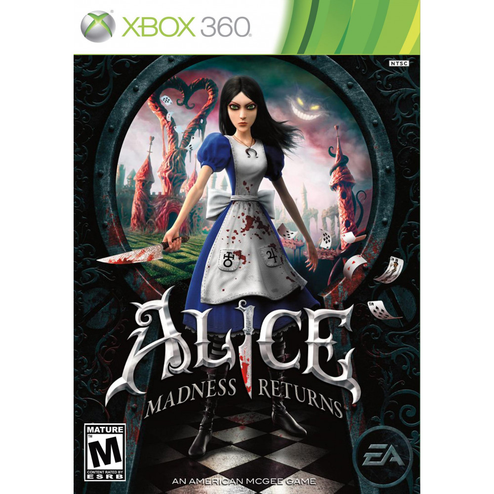 بازی اورجینال alice Madness returns XBOX 360