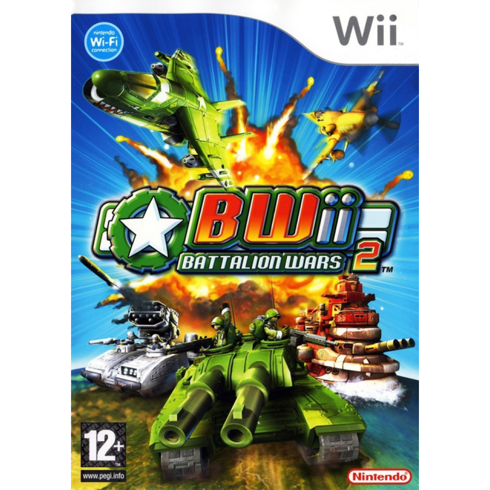 بازی اورجینال bwii Battalion Wars 2 Wii