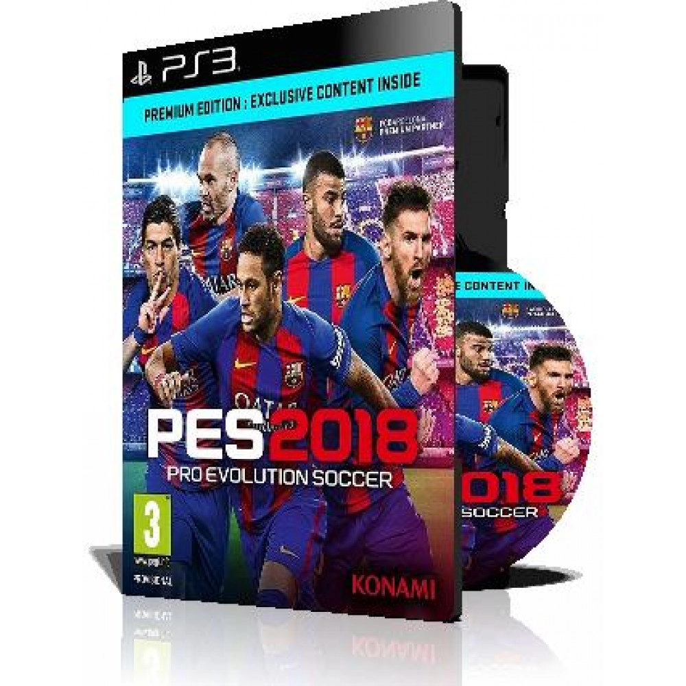 Pro Evolution Soccer PES 2018 PS3