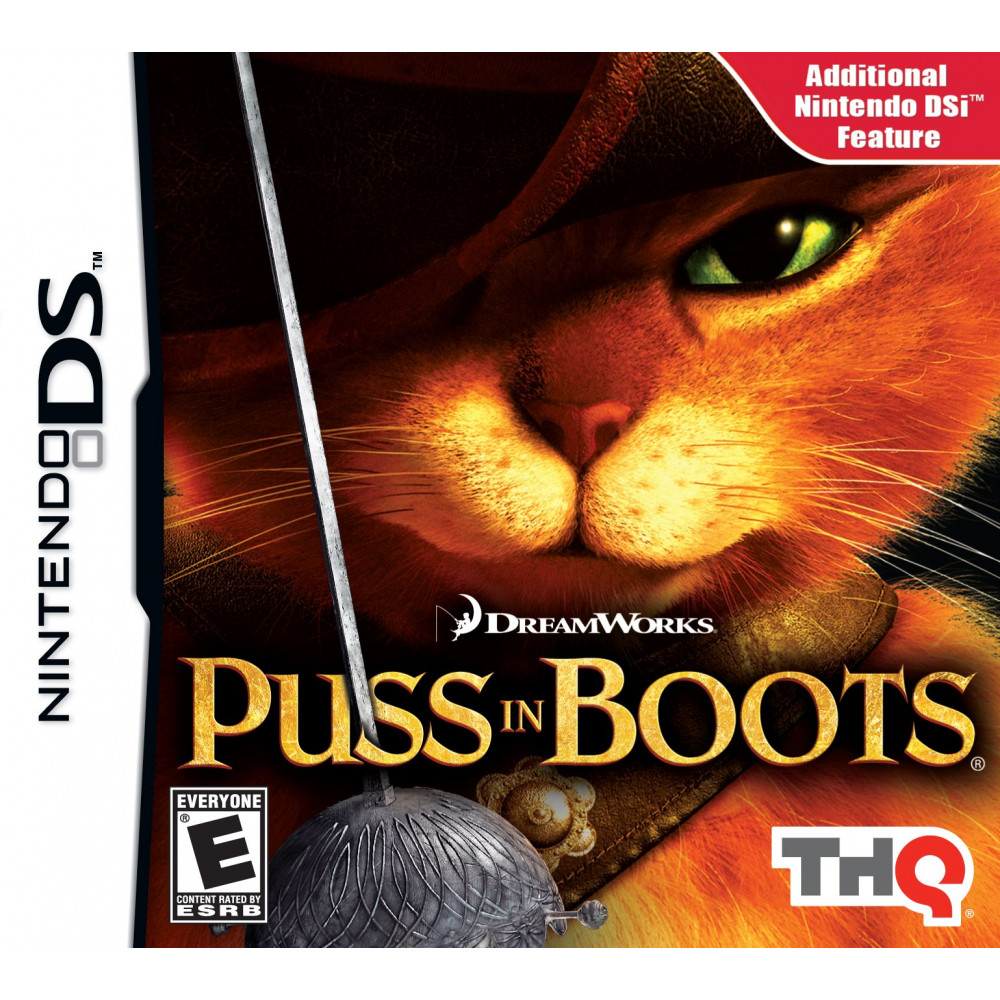 بازی اورجینال puss in boot DS